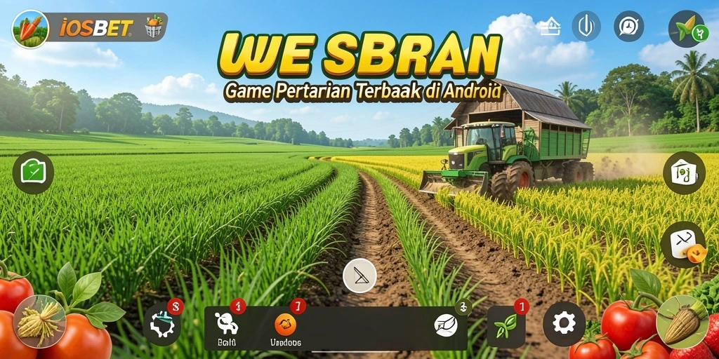 Tampilan gameplay yang menarik dalam IOSBET dengan elemen pertanian yang kaya.