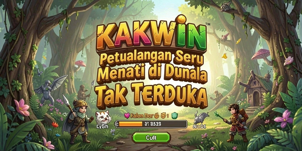 Screenshot gameplay KAKWIN menampilkan aksi petualangan seru dan menegangkan.