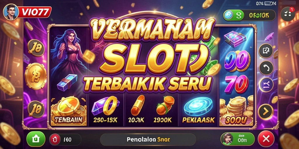 Tampilan gameplay seru dari VIO77 dengan tema slot yang menarik.
