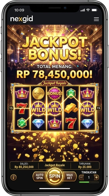 Tampilan antarmuka pengguna nexgid yang menarik.